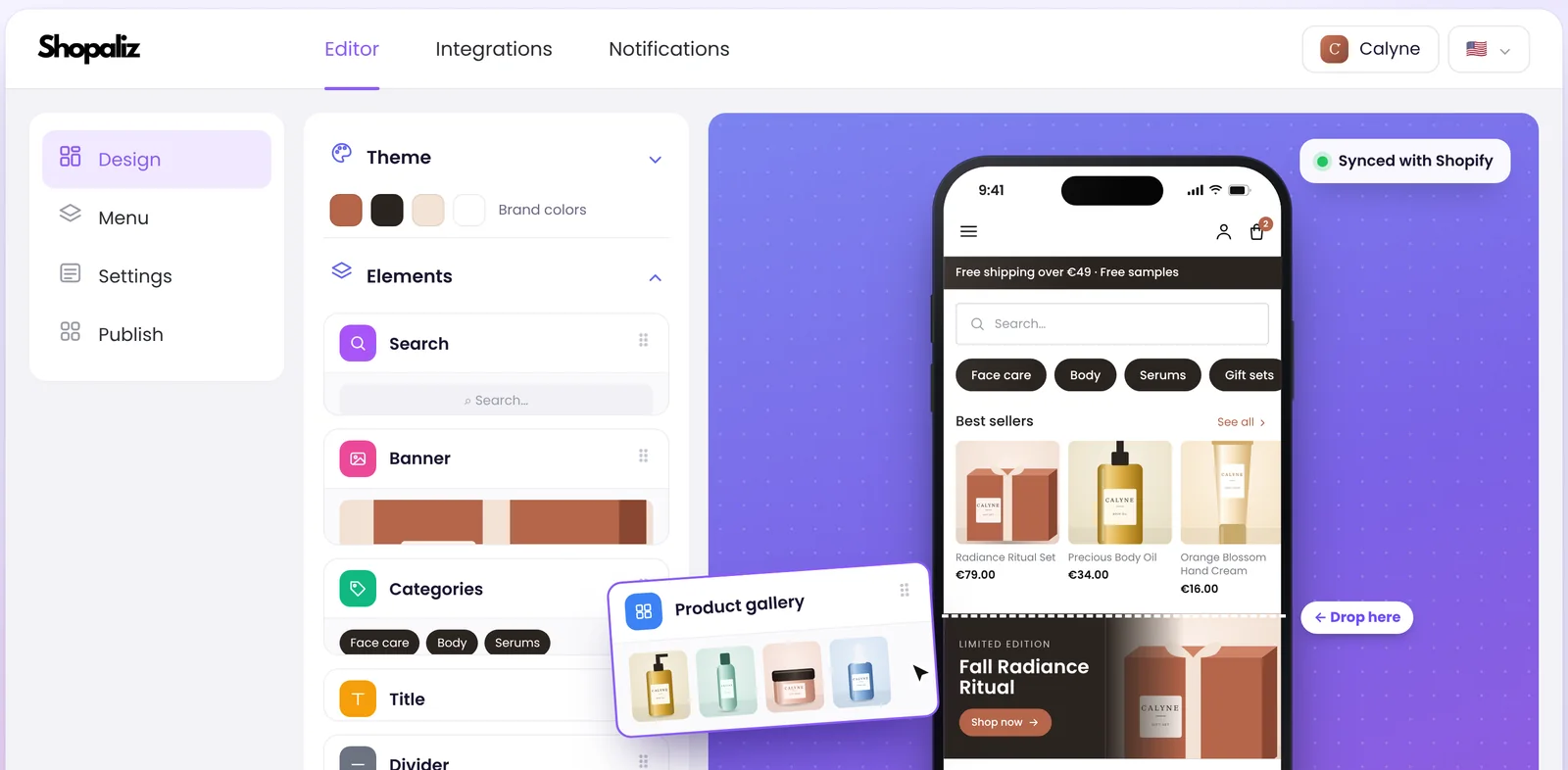 Design your app without writing code