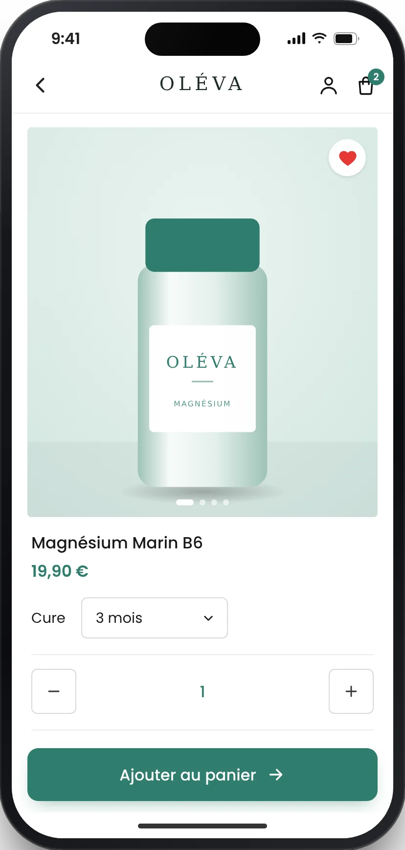 Accompagnez chaque cure jusqu'au renouvellement : Oléva